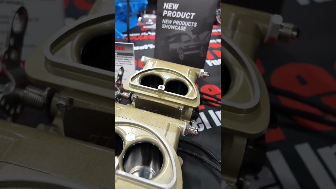 SEMA 2025: FiTech 2×2 EFI System | Dual Throttle Body EFI for Traditional Hot Rods