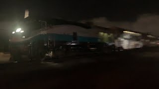 Metrolink 129 rolls though vineyard crossing #metrolink #train 2/28/25