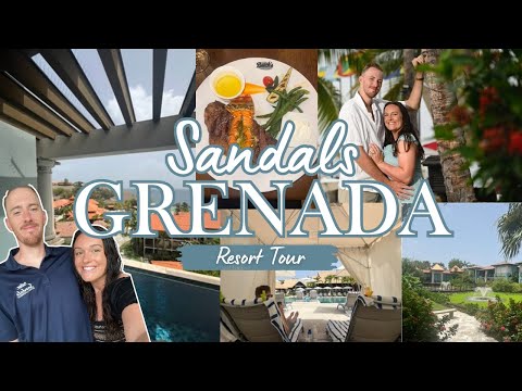 Island Hopping to Our 10th Sandals Resort?! | Full Tour of Sandals Grenada 🏝️