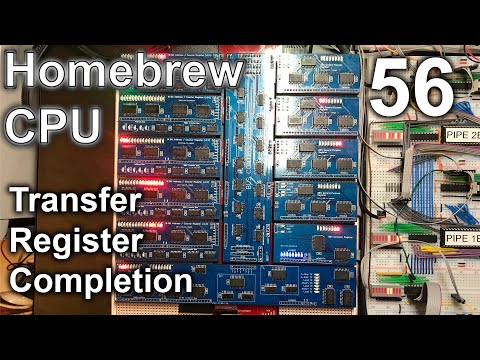 Transfer Register (Completion) - Making an 8 Bit pipelined CPU - Part 56