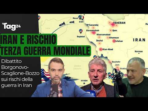 Il futuro dell'Iran e il rischio terza guerra mondiale: dibattito Borgonovo-Scaglione-Bozzo