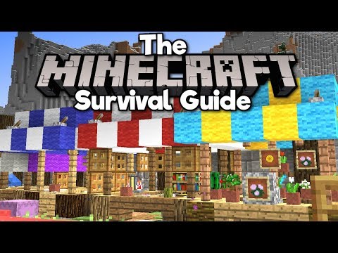 EPIC Medieval Marketplace! - Minecraft Survival Guide!