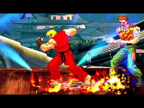 SHIN KEN vs BRAD VICKERS (Resident Evil) - Must See Amazing ULTIMATE Fights!