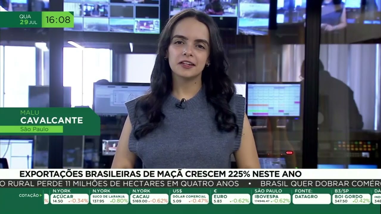 Exportações brasileiras de maçã crescem 225% neste ano