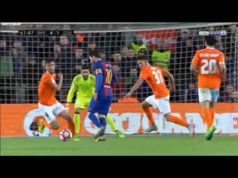 Barcelona vs Osasuna 7-1 - Highlights & Goals -  2017