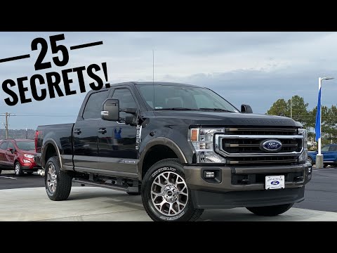 25 Things You Didn't Know About the 2020 SuperDuty