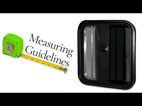 How to Measure for a Horse Trailer Feeder Drop Down Window - RecPro