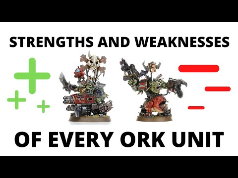 Strengths and Weaknesses of EVERY Codex Orks Unit - Huge Ork Review!