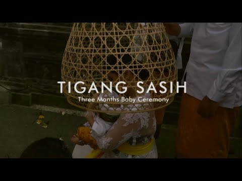 TIGANG SASIH (Tiga Bulanan) Putu Diurna | Bali Three Months Baby Ceremony