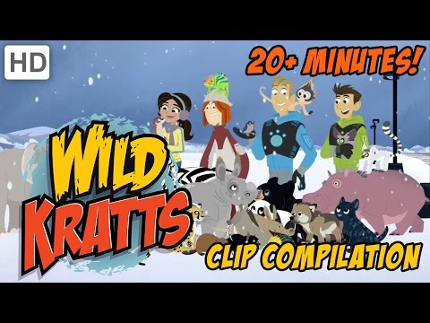 Wild Kratts - Happy Holidays Winter Clip Compilation (20+ Minutes)