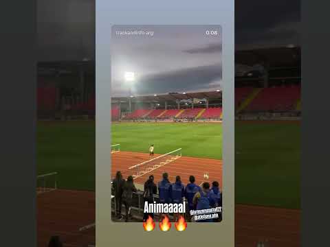 Lorenzo Rossetto de Pozo del Molle, primer puesto en los 100 metros con vallas en Chile.