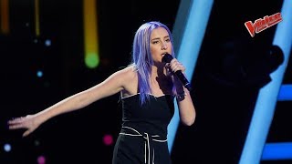 Viktoriya Michshenko - Selah Sue : This World | The Voice Česko Slovensko 2019