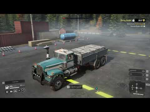 SnowRunner   72   Going Under GOLD   Deliver to the Flooded House Concrete Blocks