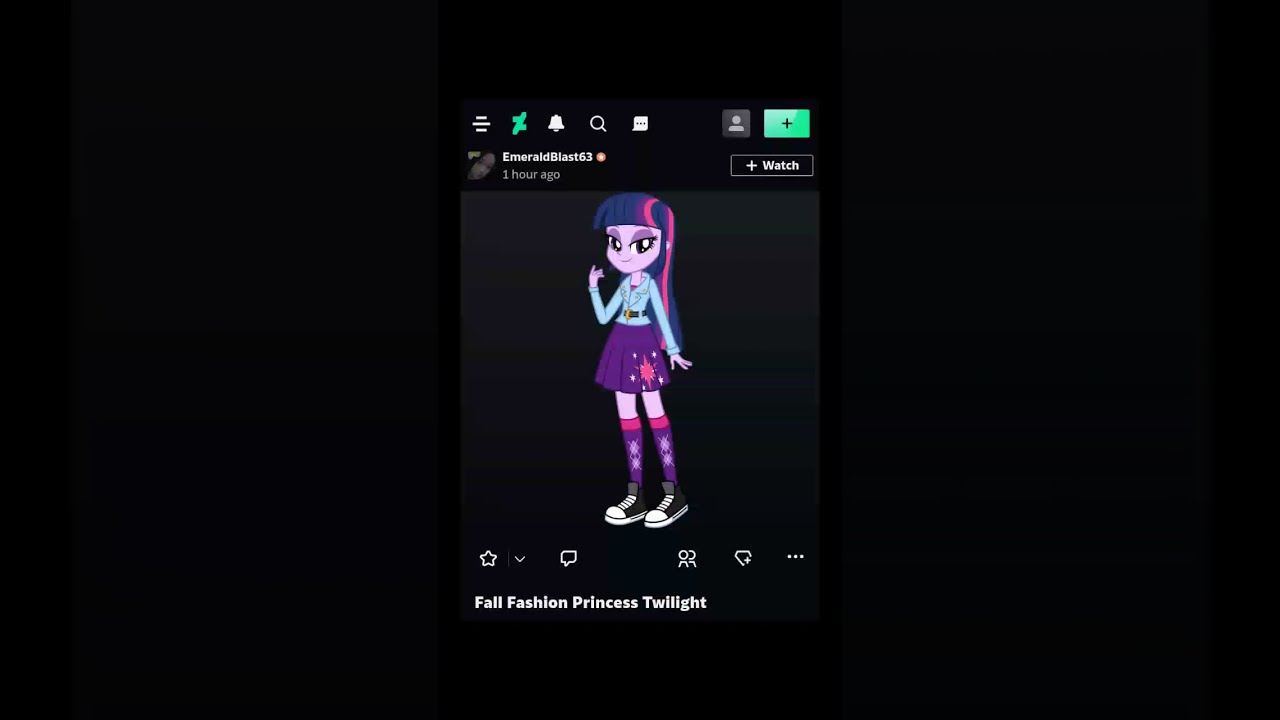 EmeraldBlast63 - Fall Fashion: Princess Twilight Sparkle ~ My Little Pony: Equestria Girls