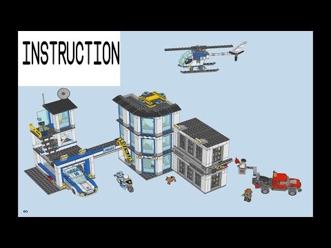 2017 Lego City Police Station instruction 60141