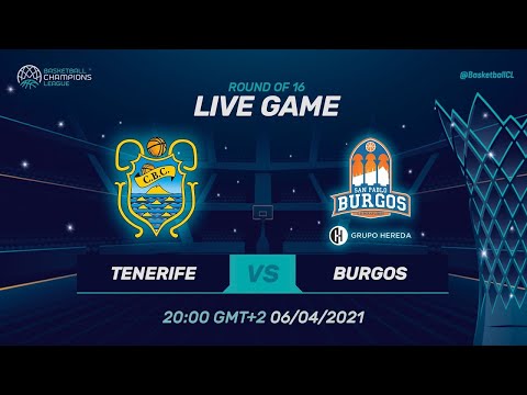 Lenovo Tenerife v Hereda San Pablo Burgos - Full Game | @BasketballCL
