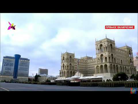 anthems of azerbaijan and turkey 2020 military parade