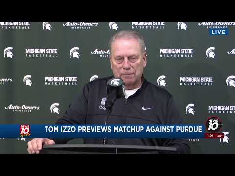 WATCH LIVE: Tom Izzo previews matchup against Purdue