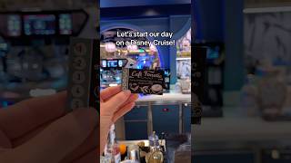 Best way to start your day on a Disney Cruise! #disneycruise