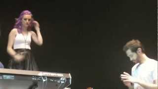 Perrie Edwards and Leigh-Anne Pinnock singing &quot; Turn Your Face&quot;