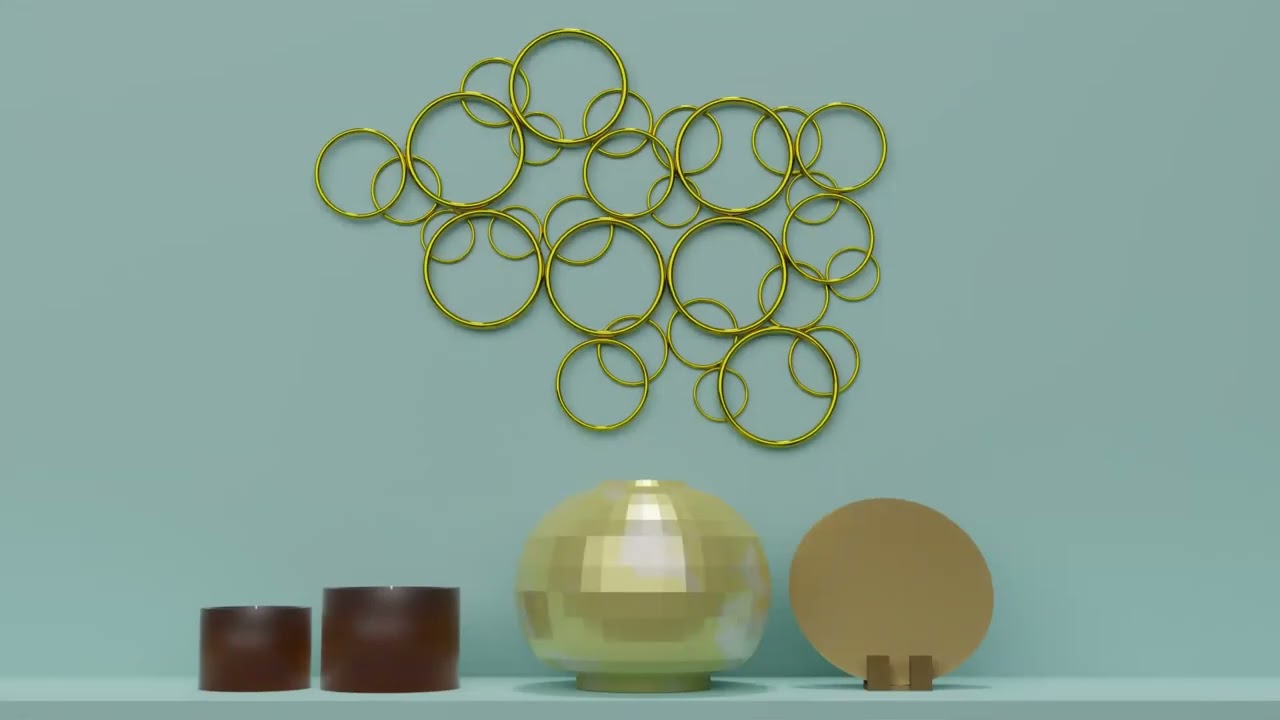 Living Room Decor 3D Model