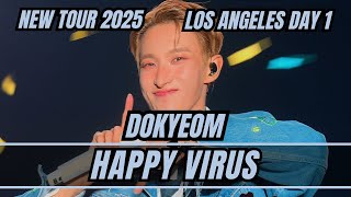 Download lagu DK Dokyeom Happy Virus NEW Tour LA Los Angeles Day 1 2025 mp3