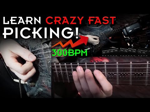 300 BPM Speed Picking | Technique Analysis & Demonstration