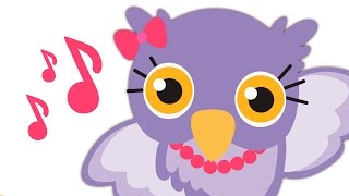 THE MOTHER OWL SAYS SHH ♫ To Sing-Along ♫ Children Songs