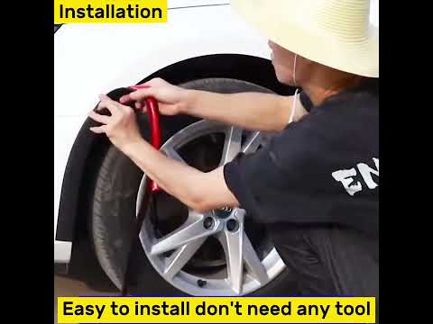 Universal Fender Flares Car Wheel Arches Wing Expander Arch Eyebrow Mudguard Lip Body Kit Prote