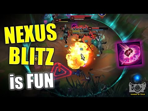 NEXUS BLITZ is FUN - League of Legends Plays | LoL Best Moments