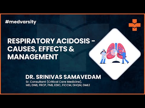 Respiratory Acidosis – Causes, Effects & Management | @MedvarsityTechnologiesPvtLtd