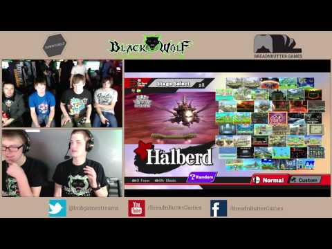 Xnpio (Falcon) vs Dr. Robotnik (Yoshi) Black Wolf November Smash 4 Wii U