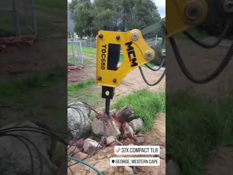 37X TLB Hydraulic Breaker Attachment