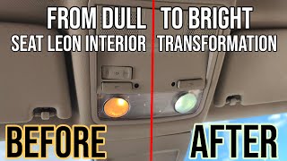Seat Leon MK3 | Interior Light Upgrade 💡 | Quick DIY Tutorial