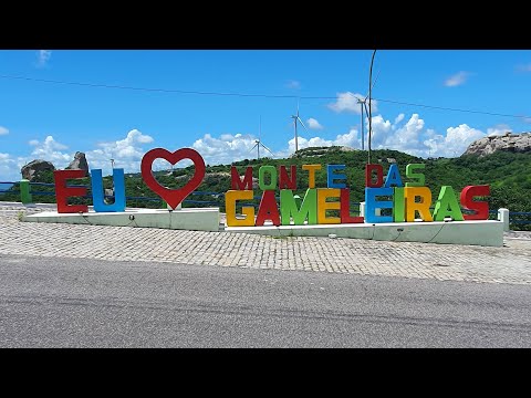 PASSEIO DE MOTO PELAS RUAS DE {MONTE DAS GAMELEIRAS-RN} VISITE O RIO GRANDE DO NORTE