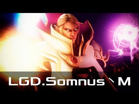 LGD.Somnus丶M — Invoker, Mid Lane (Nov 10, 2018) | Dota 2 patch 7.19 gameplay