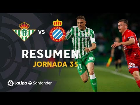 Highlights Real Betis vs RCD Espanyol (1-1)