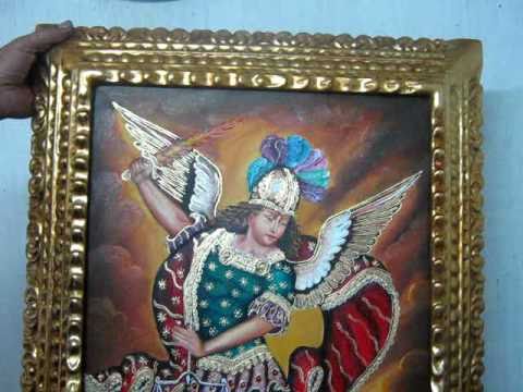 PINTURAS AL OLEO DE LA ESCUELA CUSQUEÑA