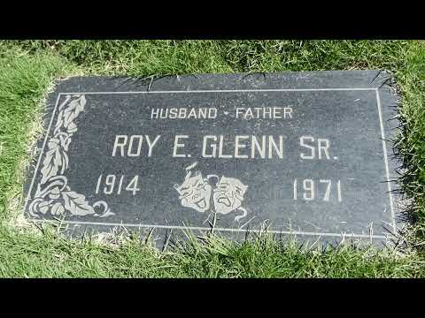 Actor Roy E. Glenn Sr. Grave Inglewood Park Cemetery Los Angeles California USA July 11, 2023
