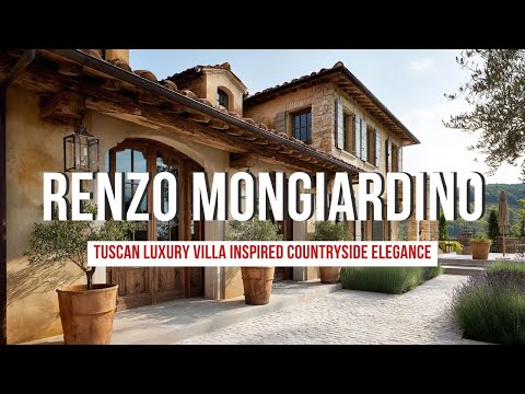 Tuscan Luxury Villa Inspired by Renzo Mongiardino Timeless Italian Countryside Elegance