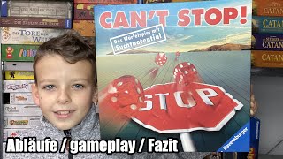 Can`t Stop (Ravensburger) - vor 20 Jahren Topspiel und heute eine Rarität! Abläufe inkl. gameplay