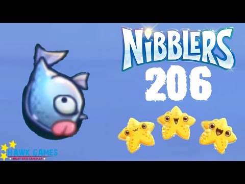 Nibblers - 3 Stars Walkthrough Level 206