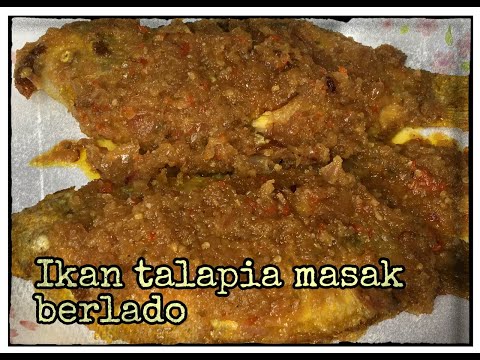 Cara masak ikan talapia masak berlado cili padi || sedap hingga menjilat jari || pedas mantap