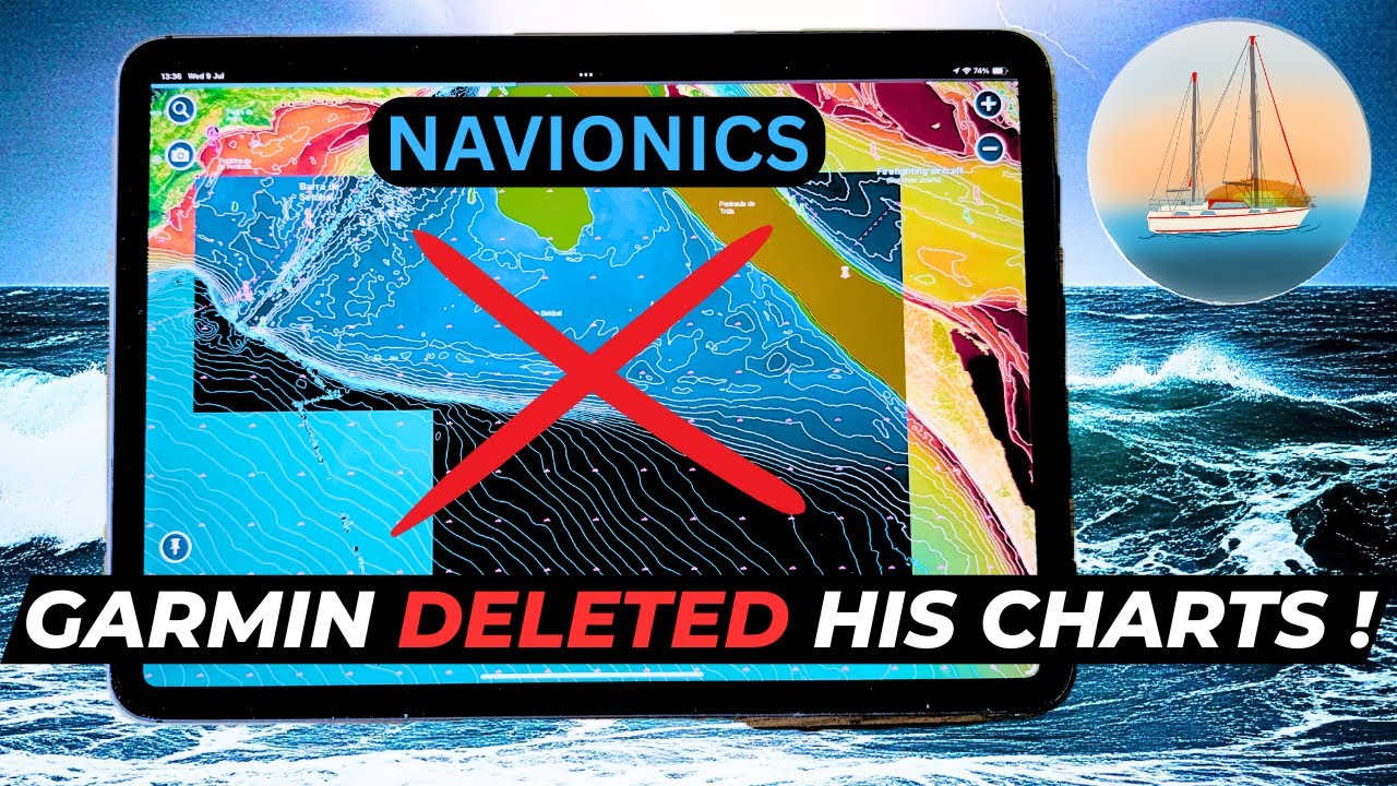 Sailor Left STRANDED, Chart DISCONTINUED and DELETED by NAVIONICS !