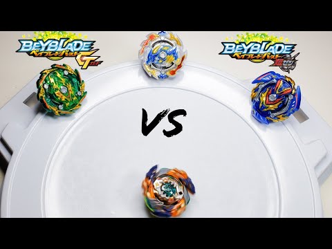 Geist Fafnir Hand Spin VS All Gachi/GT Beyblades | Beyblade Burst Gachi/GT Battle