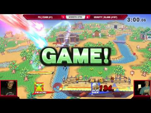 VS Weekly 7/6/17 - Winners Qtrs - Esam (Pikachu) vs Blank (Sheik) - Smash 4
