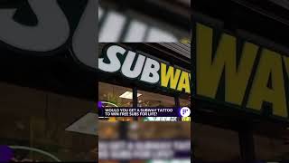 How to get FREE Subway for life!!😍