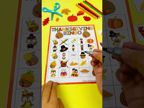 Solve Boredom With Thanksgiving Bingo Cards