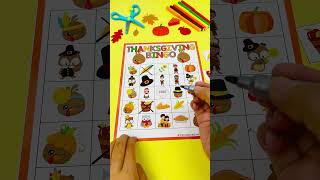 Thanksgiving Bingo Cards | Fun Family Game Idea