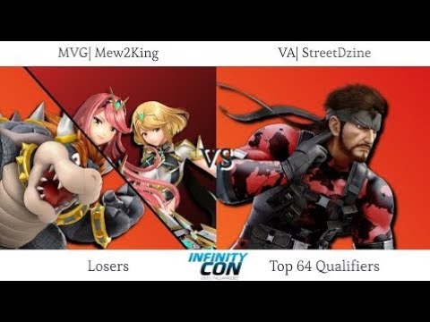 Infinity Con 2021 LOSERS TOP 64 QUALIFIERS - Mew2King (Bowser) Vs StreetDzine (Snake) SSBU Ultimate